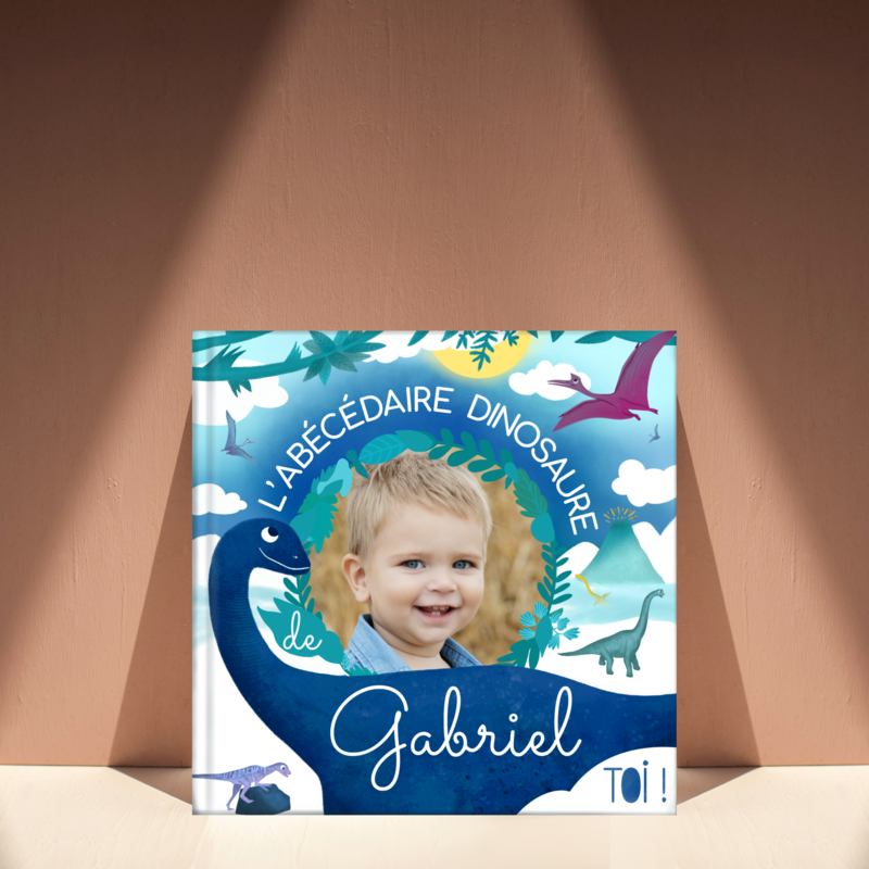 L'abécédaire dinosaures personnalisé