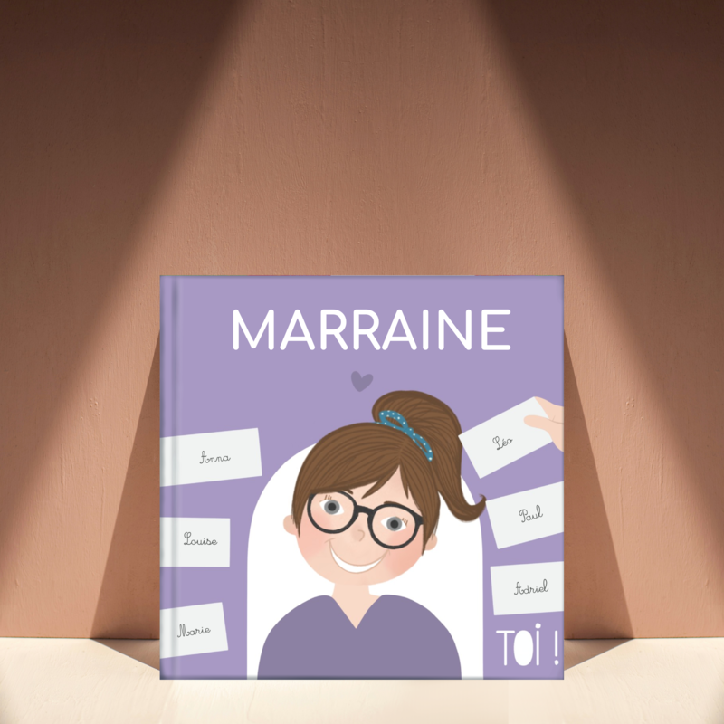 Le livre personnalisé de Marraine
