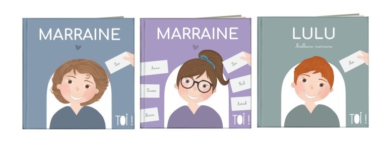 livres Marraine à personnaliser