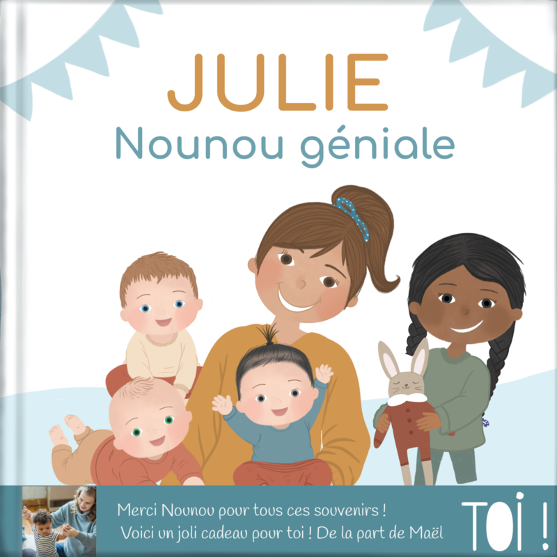 Le Livre personnalisé de ma Nounou / Assistante maternelle