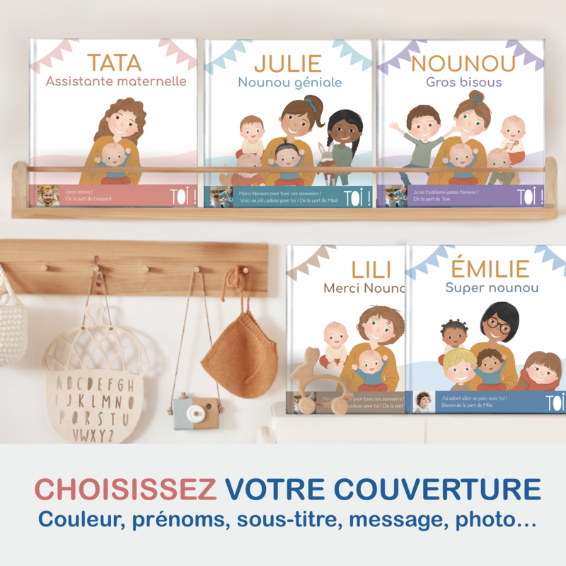 Le Livre personnalisé de ma Nounou / Assistante maternelle – Image 3