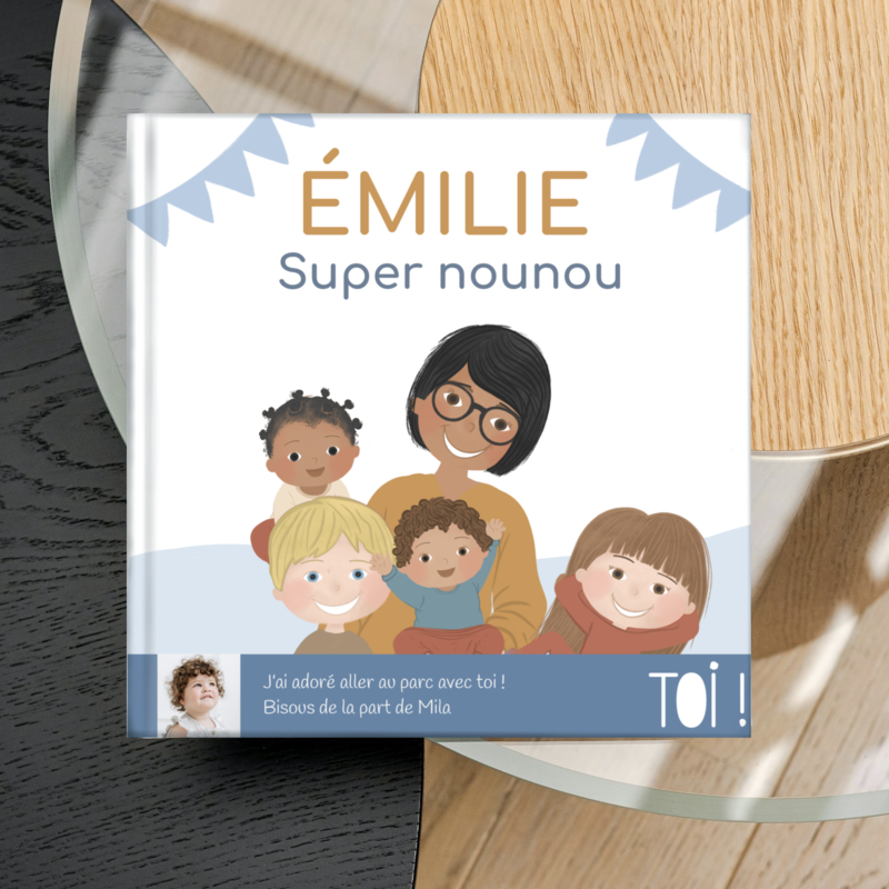 Livre personnalisé pour assistante maternelle